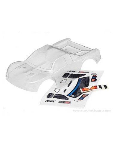 CARROSSERIE SHORT COURSE TRANSPARENTE