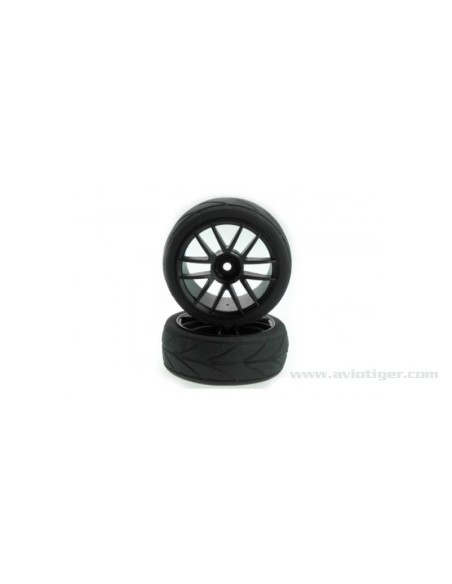 ROUE COMPLETE CHROMME T. S2