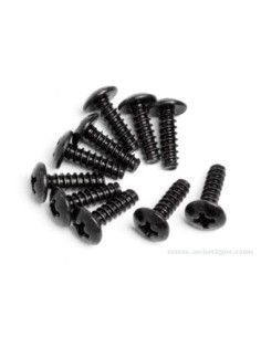 VIS TETE RONDE M3X10MM S10 2