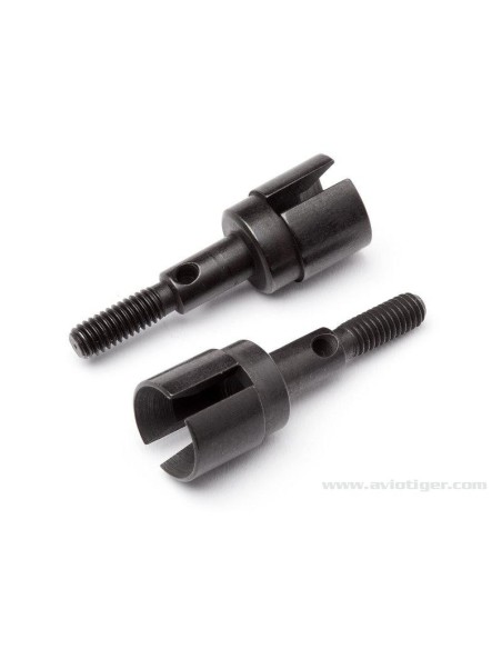 AXE DE ROUE FILETE S2