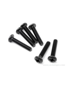 VIS TETE RONDE M3X16MM S6 2