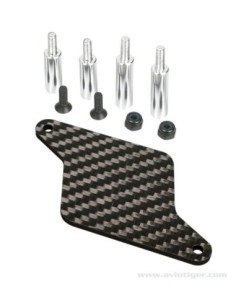 PLATINE SUPPORT SERVO CARBONE 2