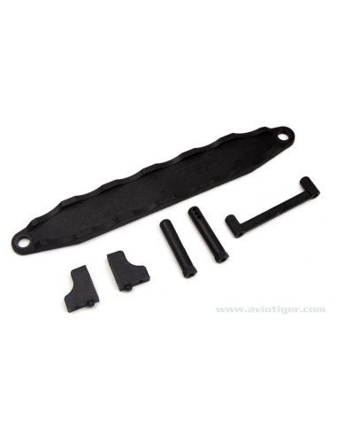 CALES + FIXATION BATTERIE S10