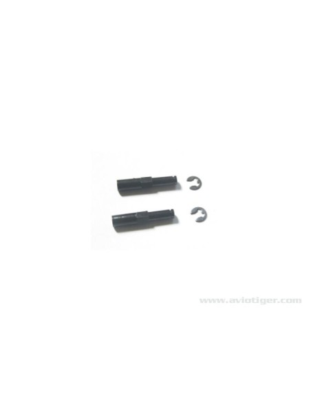 FRONT WHEEL AXLE