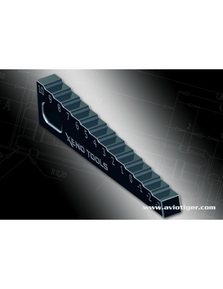 CALE CHASSIS 1/10  -3/10MM