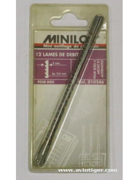 LAME MARQUETERIE 3X0.60MM S12