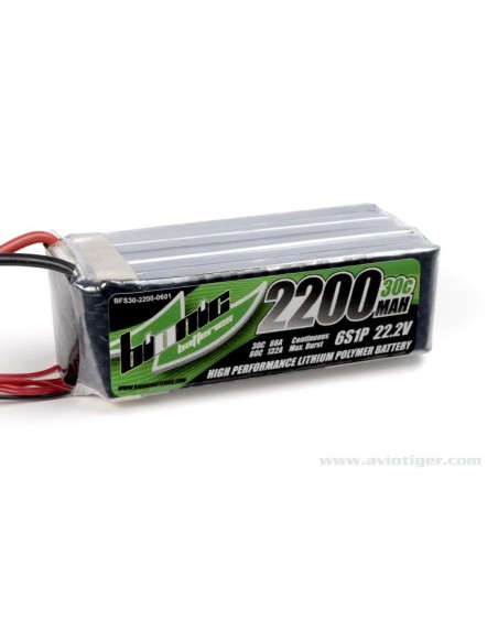 Batterie / Accu LIPO 2200MAH 22.2V 6S 30C F