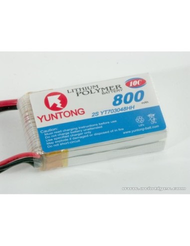 PACK LI-PO 7.4V 800 MAH 10C