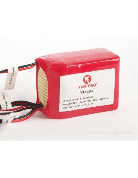 Batterie / Accu 6V LIPO+ REGULATEUR