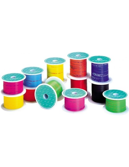 CABLE JAUNE FLUO 665 BRINS/30M