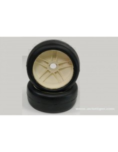 PNEUS SLICK SOFT COLLE HEXAG 1/5 2