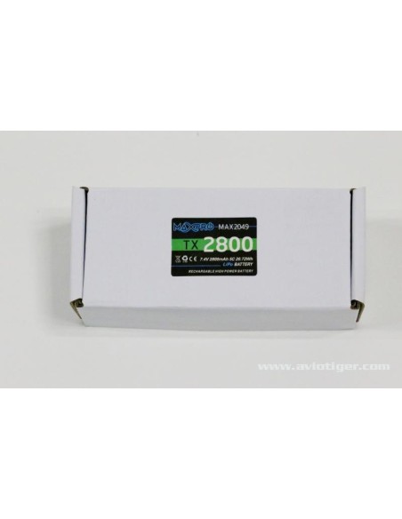 Battery / Accu LIPO TX 7.4V 2800MAH RADIO FUTABA