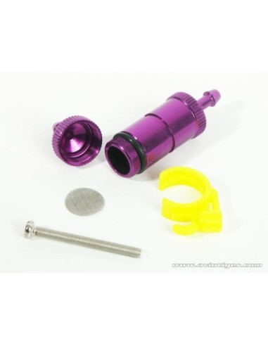 FILTRE CARBURANT VIOLET+SUPPORT