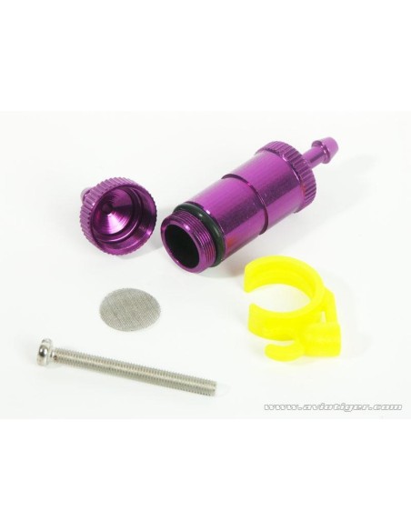 FILTRE CARBURANT VIOLET+SUPPORT