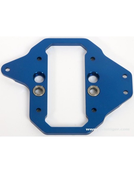 PLAQUE COURONNE ALU BLEU TERROR
