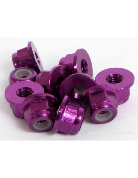 ECROU NYLSTOP EPAULE VIOLET DIA 3 S10
