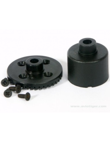 BOITIER+COURONNE DIFF BUGGY 1/18