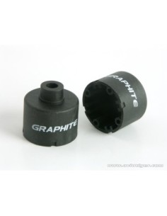 BOITIER DIFF CARBONE BUGGY 1/18 2