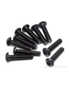 VIS BTR TETE BOMBEE M3X14MM S10 2