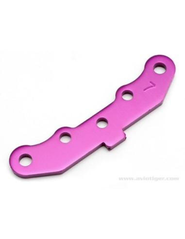 SUPPORT ARRIERE ALU 7075 4MM