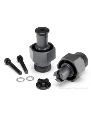 HEXAGONE AVT 24MM GUNMETAL S2
