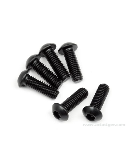 VIS TETE RONDE M6X18MM S6
