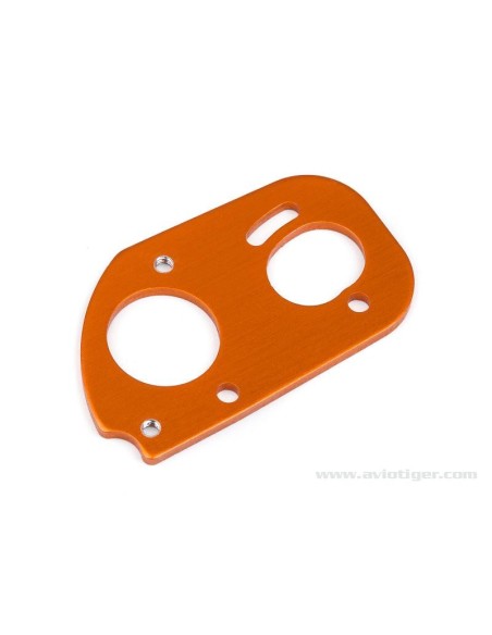 SUPPORT MOTEUR ALU ORANGE