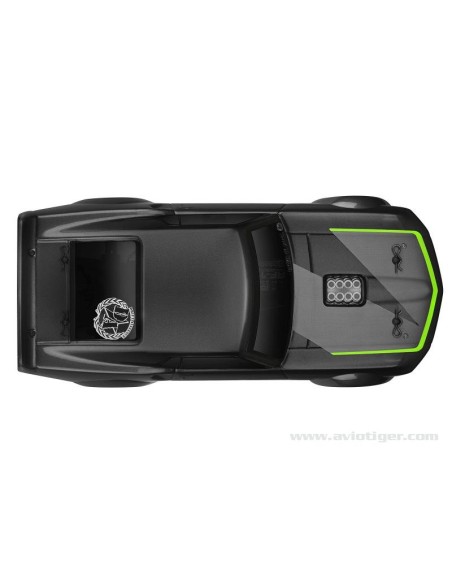 CARROSSERIE MUSTANG RTR-X PEINT 140MM