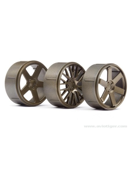 SET DE JANTES BRONZE MICRO