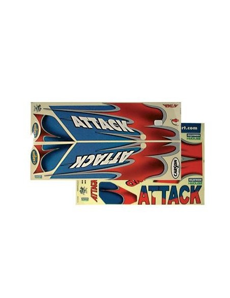 AUTOCOLLANT 2 PIECES