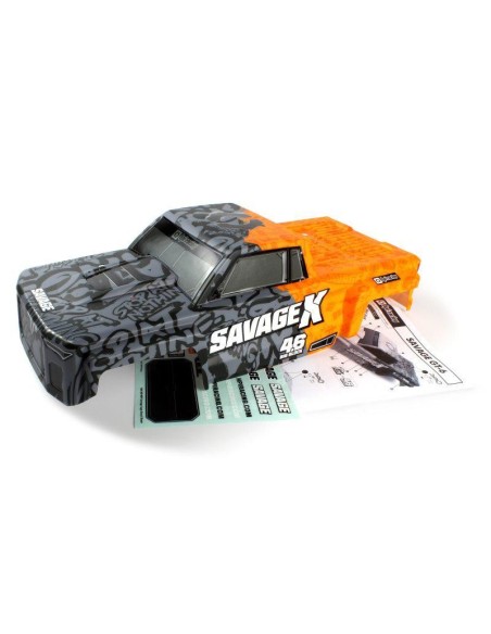 CARROSSERIE SPORTCAB GT-6 PEINTE (GRISE/ORANGE)