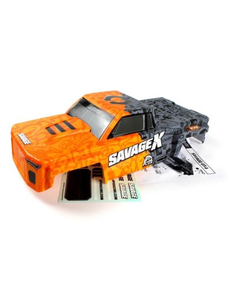 CARROSSERIE SPORTCAB GT-6 PEINTE (GRISE/ORANGE)