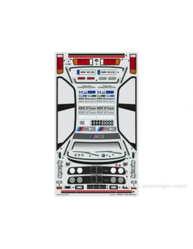 CARROSSERIE BMW M3 E30 200MM
