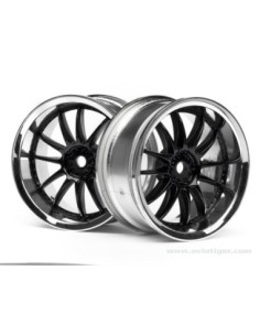 JANTES WORK 26MM CHR/NOIR 3MM 2