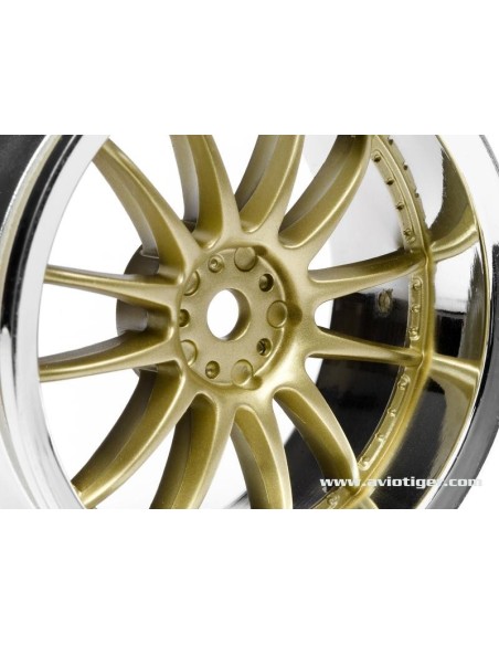 JANTE WORK XSA 02C CHR/GOLD 3MM