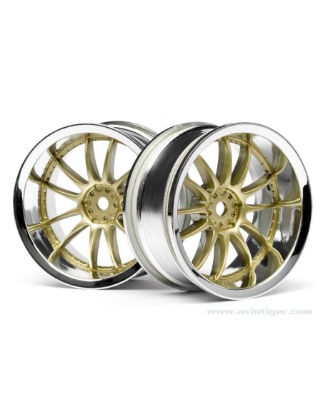 JANTE WORK XSA 02C CHR/GOLD 6MM