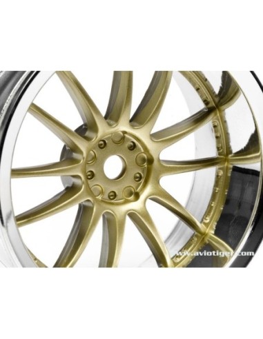 JANTE WORK XSA 02C CHR/GOLD 6MM