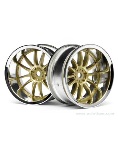 JANTE WORK XSA 02C CHR/GOLD 9MM