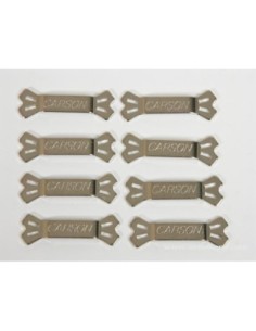 BARRETTES A SOUDER ARGENT S8