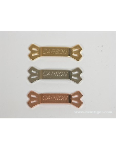 BARRETTES A SOUDER ARGENT S8