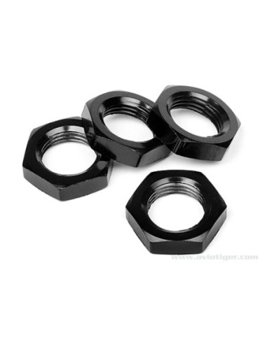 ECROUS DE ROUE 17MM NOIR S4 D8