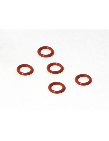 JOINT SILICONE 4.5X6.6MM ROUGE (5PCS)
