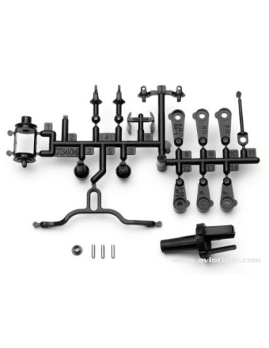 SET PALONNIER SERVO MICRO (Cardans avant,...