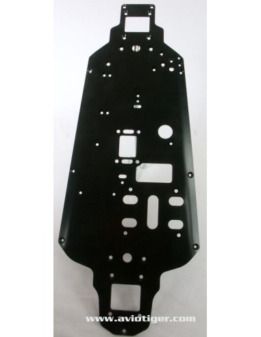 CHASSIS 3MM 7075 NOIR