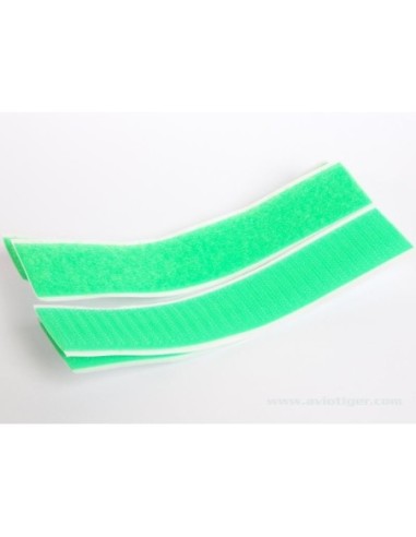 VELCRO VERT FLUO 25X100MM (S2)