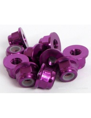 ECROU NYLSTOP EPAULE VIOLET DIA 3 S10