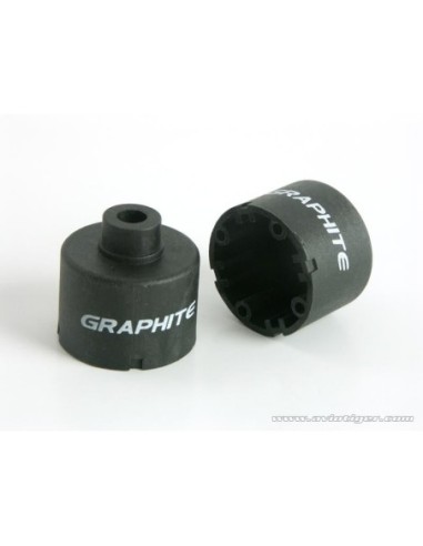 BOITIER DIFF CARBONE BUGGY 1/18