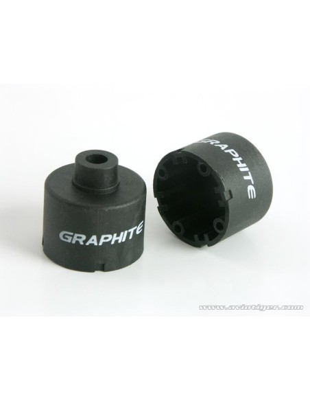 BOITIER DIFF CARBONE BUGGY 1/18