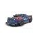 CARROSSERIE QUANTUM R PEINTE BLEU ROUGE