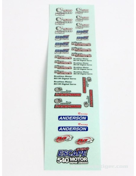 DECORATION + CHIFFRES RACE